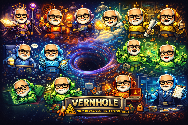 The VernHole - Chaos In, Wisdom Out, Dad Jokes Everywhere